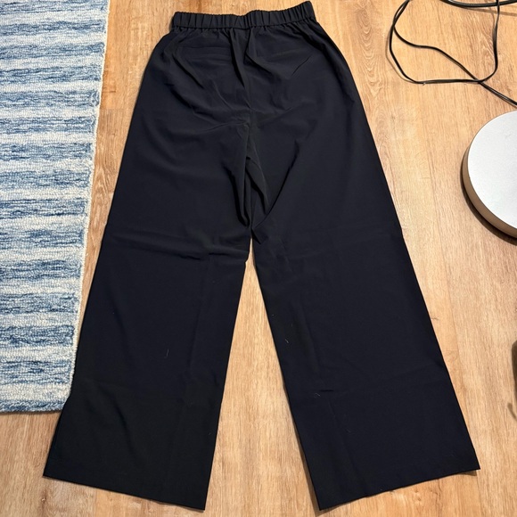 Varley Kayson Black Wide Leg Pants - Picture 6 of 8